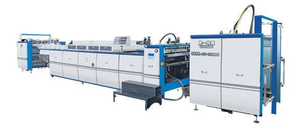 CYSG-1200D-A 全自動UV厚薄紙三輥兩機頭全面上光機